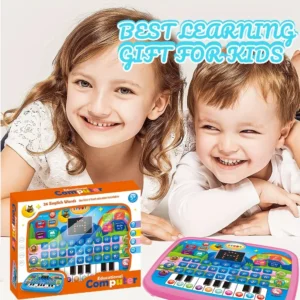 Kids Educational Learning Machine: English, Math, Music & Animal Piano Toy(batteries not included)