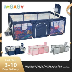 Playpen for Small Children, and Baby