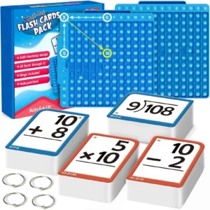 Multiplication Flash Cards. Plus Math Board