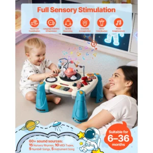 Musical Table Toys with Space Theme