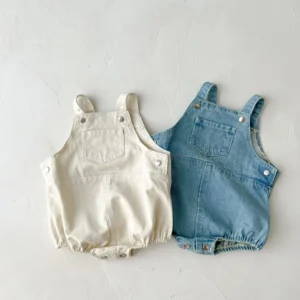 Spring and Autumn Newborn Infant Rompers