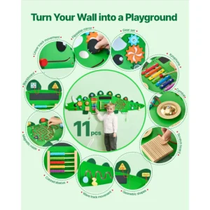 Dinosaur Kids Busy Wall Board