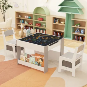 4-in-1 Kids Table & Chair Set